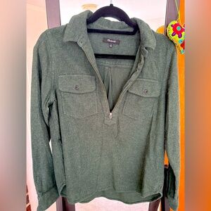 Madewell Evergreen Flannel (size medium)